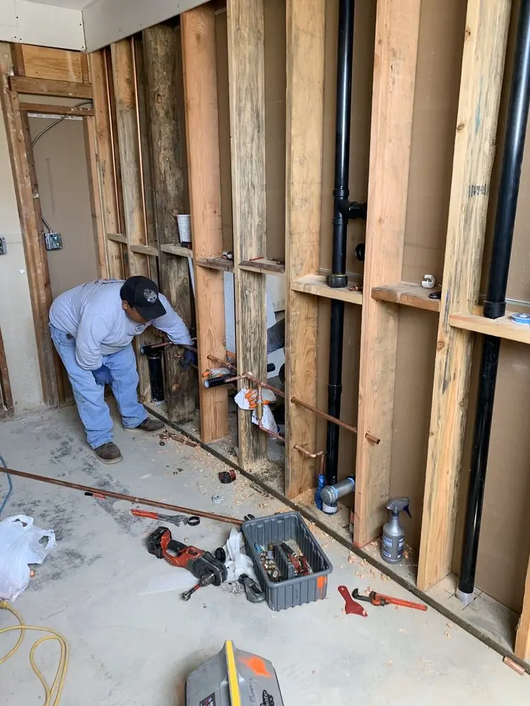 Commercial rough-in plumbing for Water Heater Replacement in Foothill Sunnyside